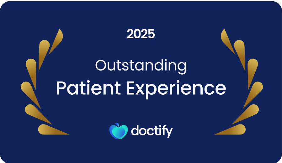 Doctify Outstanding Patient Experience award, 2025